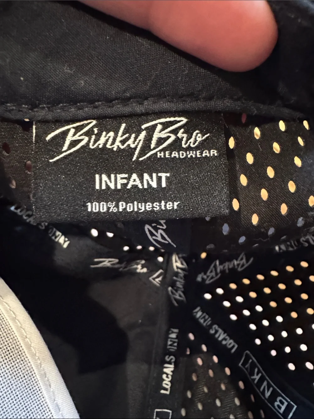 Binky BRX Blue Logo Cap